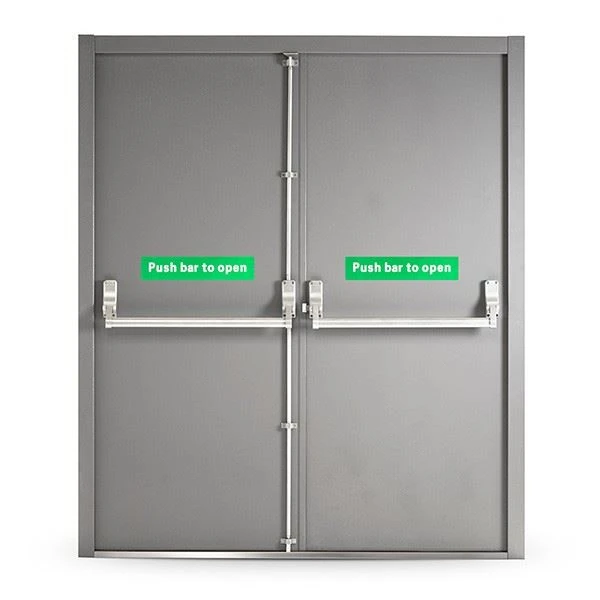 Exit Double Entry Fire Rated Door